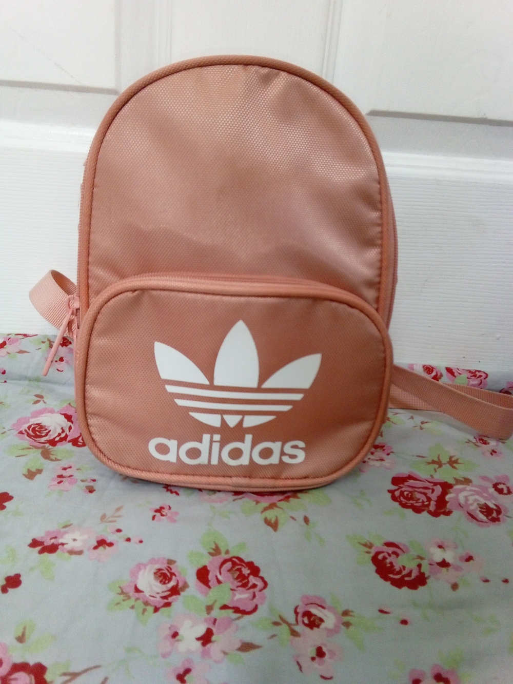 adidas Peach Pink Mini Backpack